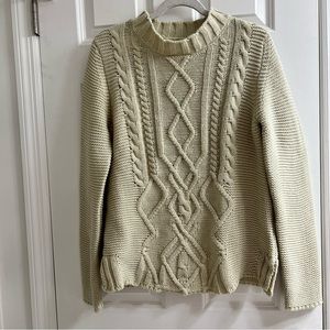Aziz Cream Woman’s Sweater